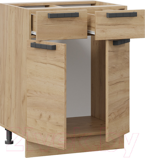 Изображение товара Шкаф-стол кухонный ТриЯ Детройт 1Н6Я1 (дуб крафт золотой)