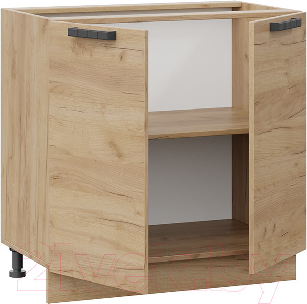 Изображение товара Шкаф-стол кухонный ТриЯ Детройт 1Н8 (дуб крафт золотой)