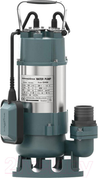 Изображение товара Дренажный насос Grandfar GV450(GR)
