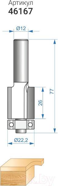 Изображение товара Фреза Энкор 46167