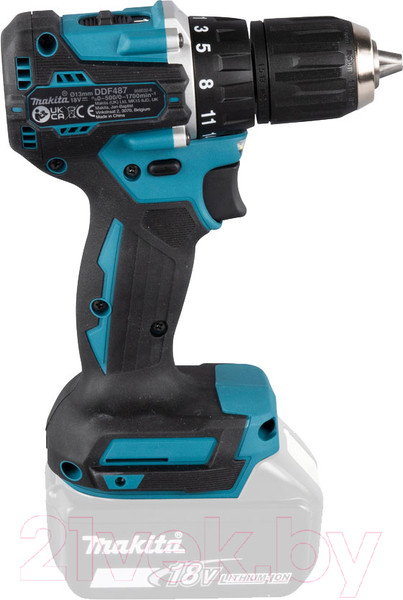 Изображение товара Профессиональная дрель-шуруповерт Makita DDF487Z