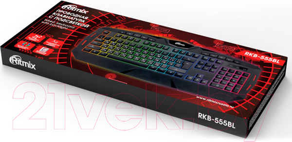 Изображение товара Клавиатура Ritmix RKB-555BL
