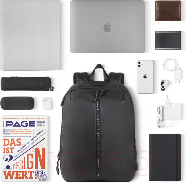 Изображение товара Рюкзак Bugatti Blanc 15'' / 49660001 (черный)