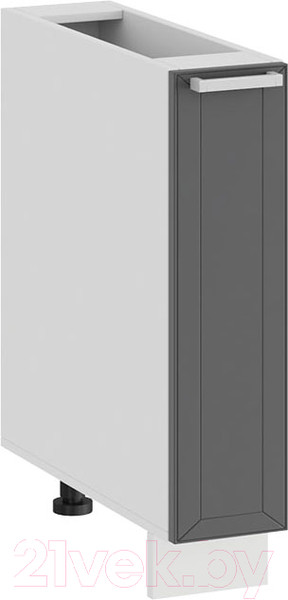 Изображение товара Шкаф карго ТриЯ Долорес 1Н15К (белый/титан)