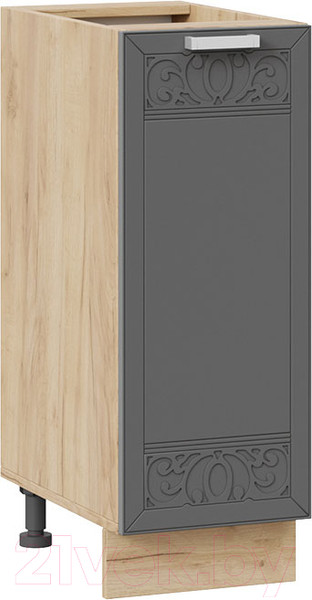 Изображение товара Шкаф-стол кухонный ТриЯ Долорес 1Н3 (дуб крафт золотой/титан)