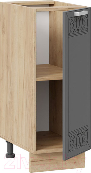 Изображение товара Шкаф-стол кухонный ТриЯ Долорес 1Н3 (дуб крафт золотой/титан)