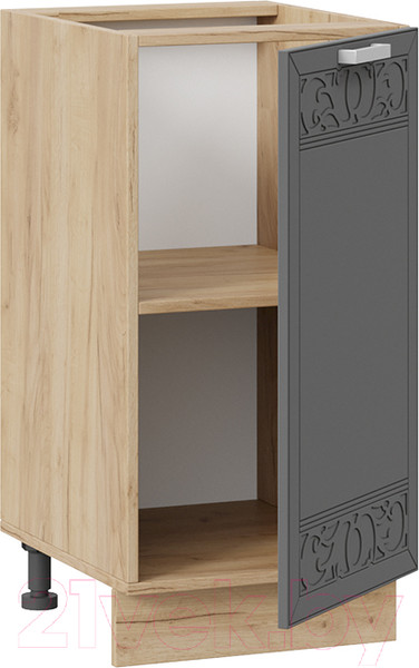 Изображение товара Шкаф-стол кухонный ТриЯ Долорес 1Н4  (дуб крафт золотой/титан)