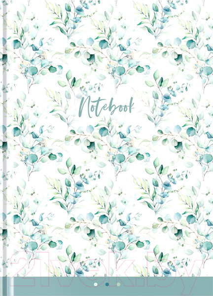 Изображение товара Записная книжка OfficeSpace OfficeSpace Узор. Flower Pattern А4 / ББ4т128_34087 (128л)