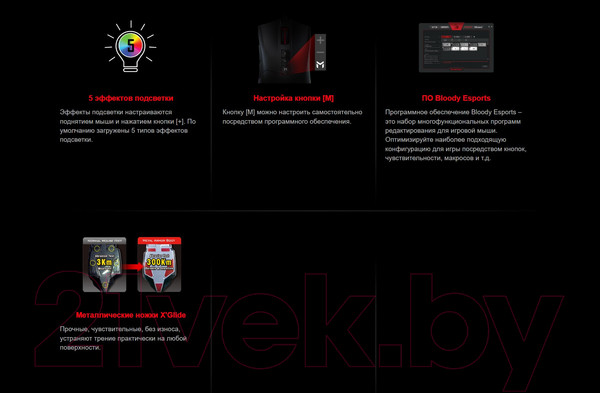 Изображение товара Мышь A4Tech Bloody ES9 Pro (черный)