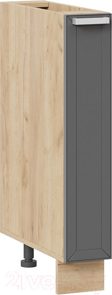 Изображение товара Шкаф карго ТриЯ Долорес 1Н15К (дуб крафт золотой/титан)