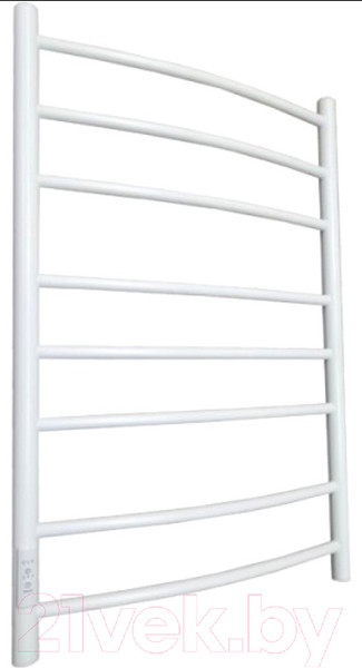 Изображение товара Полотенцесушитель электрический Маргроид Вид 10 СНШ 80x50 (белый матовый, таймер слева)