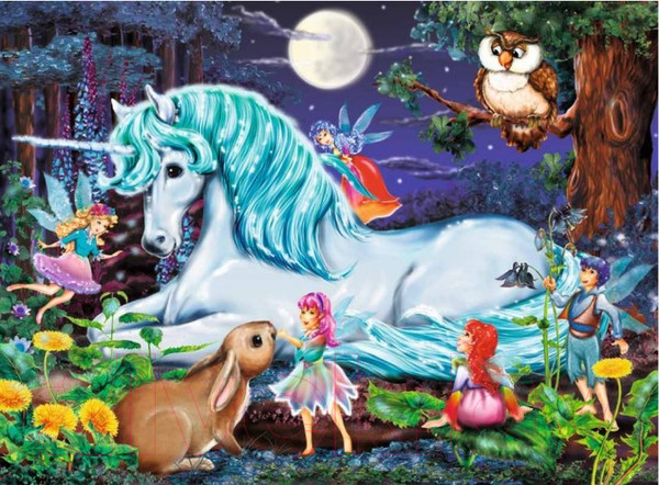 Изображение товара Пазл Ravensburger Зачарованный лес / 10793 (100эл)