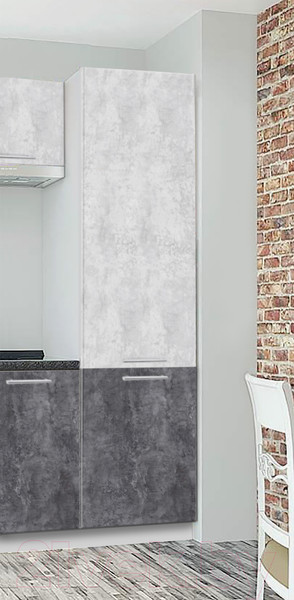 Изображение товара Шкаф-пенал кухонный Артём-Мебель 500мм СН-114.74/1 (ДСП бетон спаркс лайт/бетон спаркс)