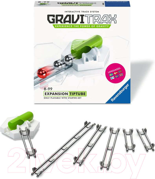 Изображение товара Элемент конструктора Ravensburger GraviTrax Рельсы и трубы / 26149