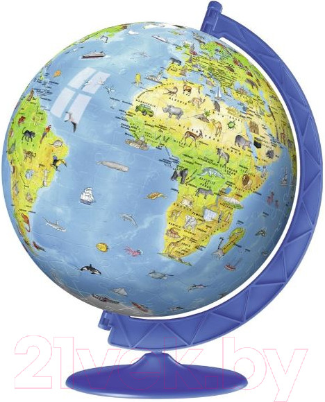 Изображение товара 3D-пазл Ravensburger Глобус. Детский мир / 12338 (180эл)