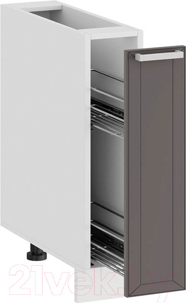 Изображение товара Шкаф карго ТриЯ Долорес 1Н15К (белый/муссон)