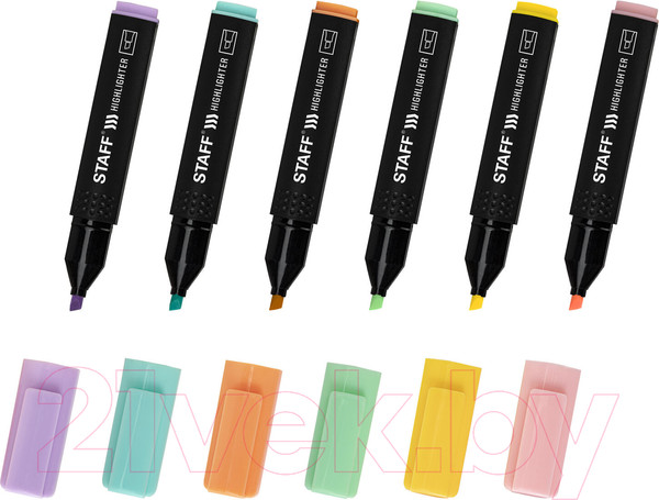 Изображение товара Набор маркеров Staff Basic Budget HL-02P / 152297 (6шт)