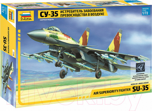 Изображение товара Сборная модель Звезда Самолет Су-35 / 7240