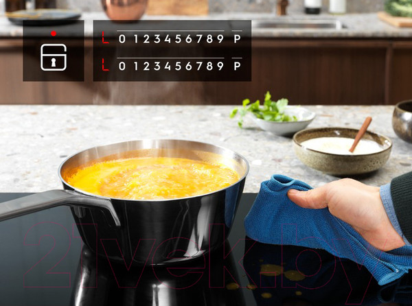 Изображение товара Индукционная варочная панель Electrolux EIV63440BW