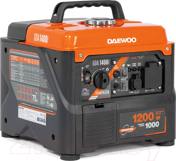 Изображение товара Инверторный генератор Daewoo Power GDA 1400i