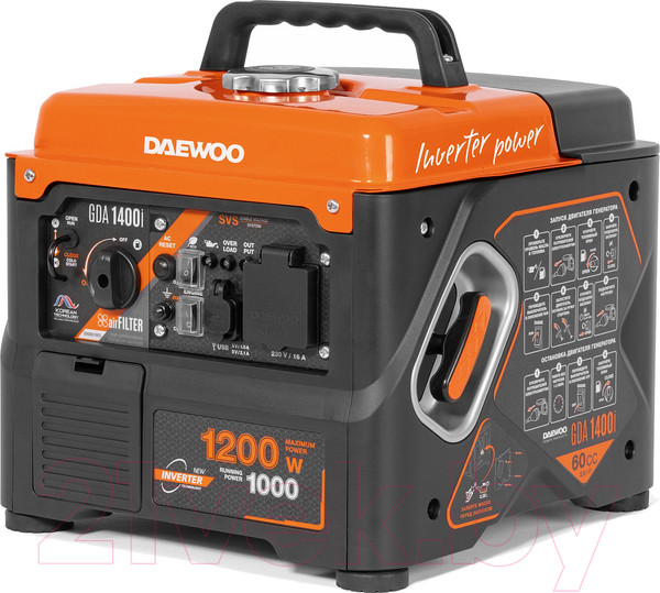 Изображение товара Инверторный генератор Daewoo Power GDA 1400i
