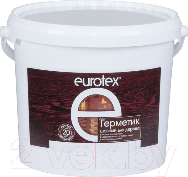 Изображение товара Герметик акриловый Eurotex Палисандр (6кг)