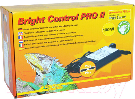 Изображение товара Комплект освещения для террариума Lucky Reptile Bright Control PRO II 100 Вт / BCP-100
