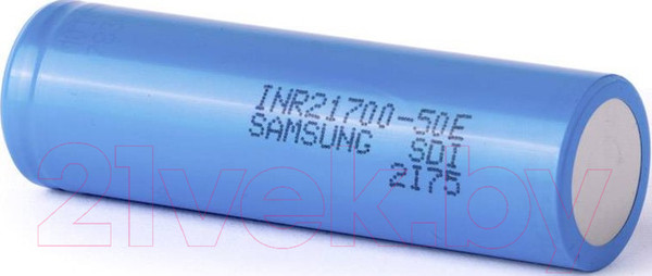 Изображение товара Аккумулятор Samsung Li-ion INR21700-50E 9.8A