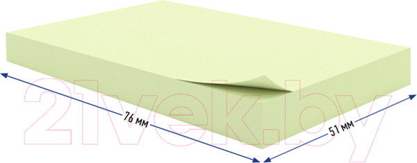 Изображение товара Блок для записей Berlingo HN7651SG (пастель зеленый)