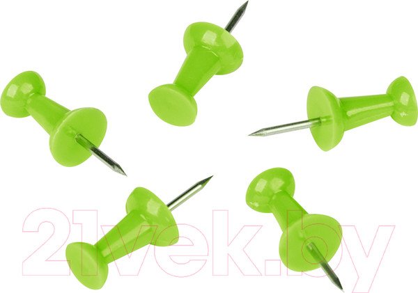 Изображение товара Кнопки канцелярские Berlingo PN5030b (50шт, зеленый)