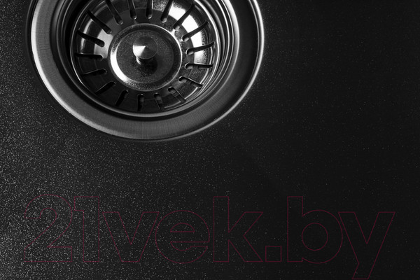 Изображение товара Мойка кухонная Arfeka AF PVD Nano 55x50.5 (черный)