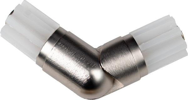 Изображение товара Эркерный соединитель для карниза АС ФОРОС D25 Сатин металлический / 4812634004783