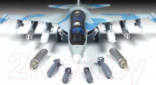 Изображение товара Сборная модель Звезда Российский учебно-боевой самолет Як-130 / 7307