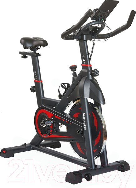 Изображение товара Велотренажер VictoryFit VF-S201 (черный/красный)
