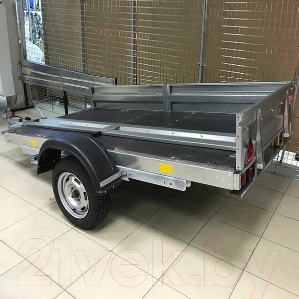 Изображение товара Прицеп для автомобиля Avtos А40Р1В (4000x1500x300, R16, ресс. 3302 ГАЗ-1лист, тент 400мм)