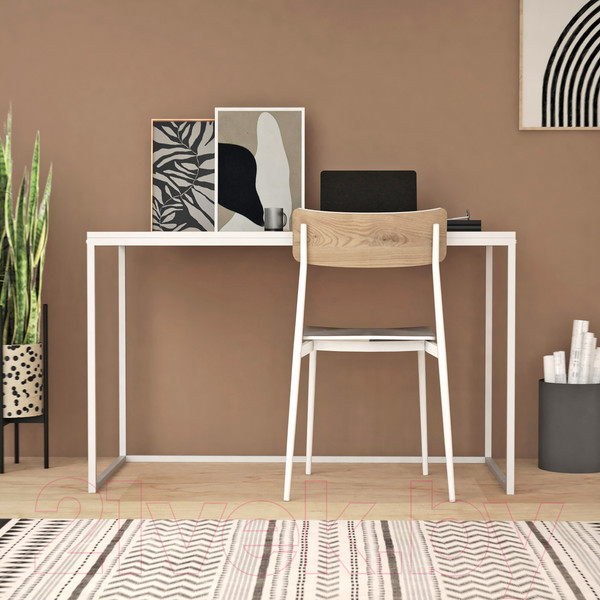 Изображение товара Письменный стол Crafto Вествуд Лофт 01 120x60x75 (белый)