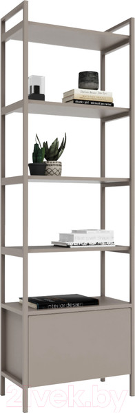 Изображение товара Стеллаж Crafto Бонд Мини Лофт 08 60x32x190 (латте)