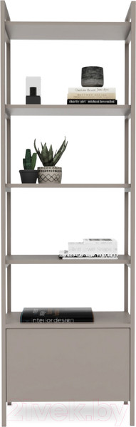 Изображение товара Стеллаж Crafto Бонд Мини Лофт 08 60x32x190 (латте)