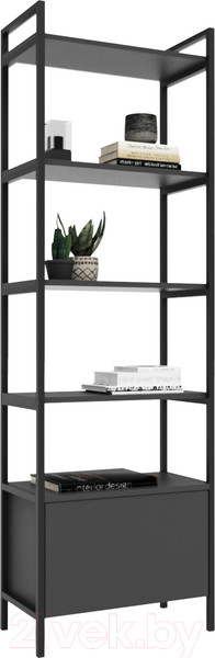 Изображение товара Стеллаж Crafto Бонд Мини Лофт 11 60x32x190 (графит)