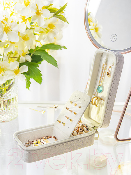 Изображение товара Шкатулка Joli Angel Бэтти SR-703 (белый/экокожа)