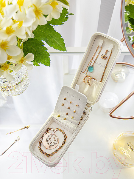 Изображение товара Шкатулка Joli Angel Бэтти SR-703 (белый/экокожа)