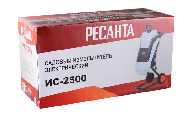 Изображение товара Садовый измельчитель электрический Ресанта ИС-2500 (70/13/36)