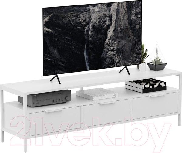 Изображение товара Тумба Crafto Фрида 01 154x40x47 (белый)