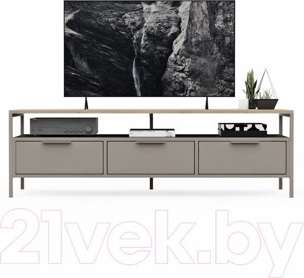 Изображение товара Тумба Crafto Фрида 05 154x40x47 (каштан/латте)