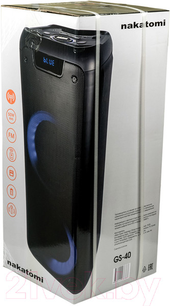 Изображение товара Портативная колонка Nakatomi GS-40