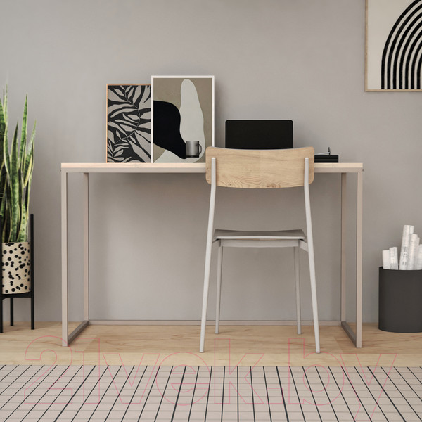 Изображение товара Письменный стол Crafto Вествуд Лофт 05 120x60x75 (латте каштан)