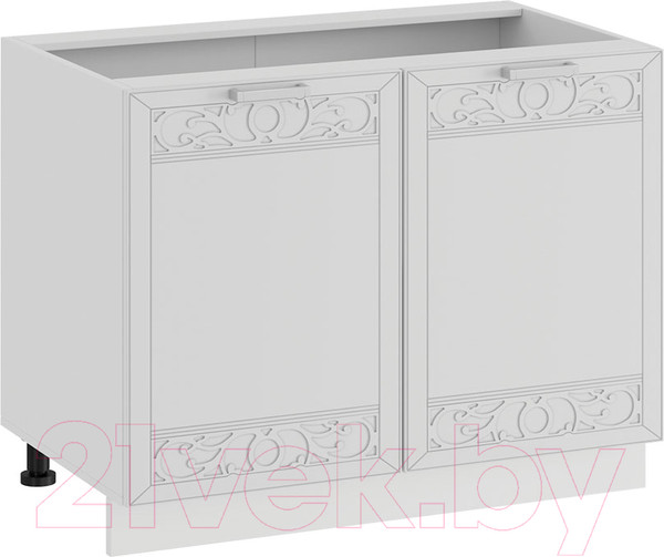 Изображение товара Шкаф-стол кухонный ТриЯ Долорес 1Н8  (белый/сноу)