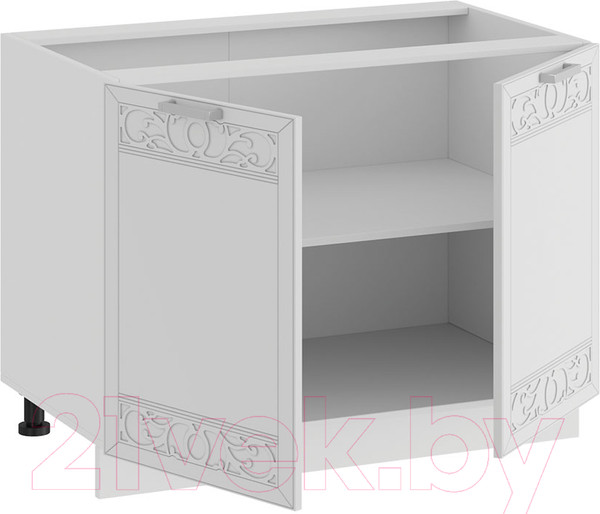Изображение товара Шкаф-стол кухонный ТриЯ Долорес 1Н8  (белый/сноу)