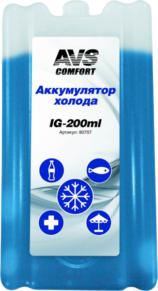 Изображение товара Аккумулятор холода AVS IG-200ml / 80707