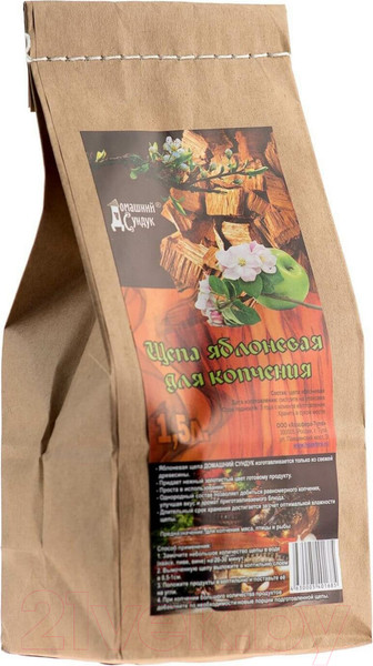 Изображение товара Щепа для копчения Домашний Сундук ДС-103